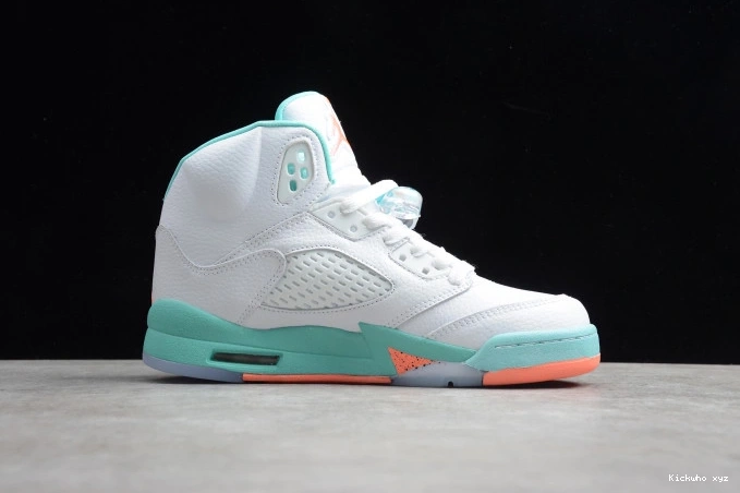 5 Jordan GS Aqua Light 440892-100 Air 0813